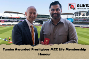 Tamim Awarded Prestigious MCC Life Membership Honour