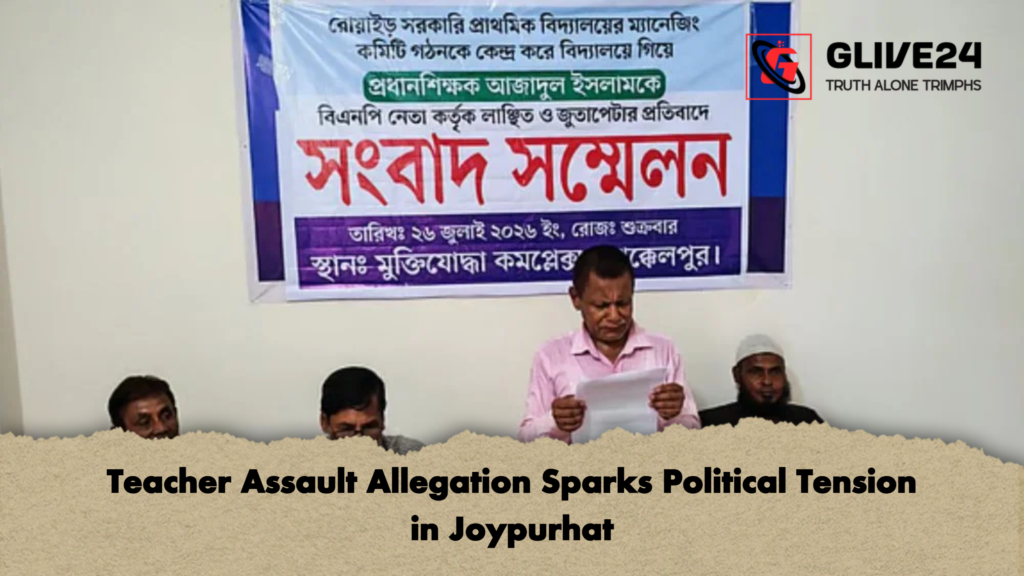 Teacher Assault Allegation Sparks Political Tension in Joypurhat Teacher Assault Allegation Sparks Political Tension in Joypurhat