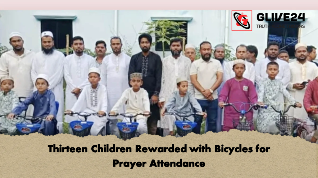 Thirteen Children Rewarded with Bicycles for Prayer Attendance 2 Thirteen Children Rewarded with Bicycles for Prayer Attendance