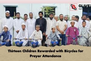 Thirteen Children Rewarded with Bicycles for Prayer Attendance