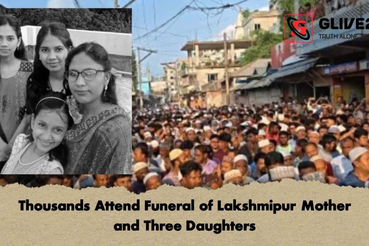 Thousands Attend Funeral of Lakshmipur Mother and Three Daughters