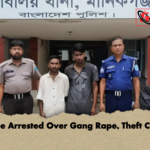 Three Arrested Over Gang Rape Theft Claim Three Arrested Over Gang Rape, Theft Claim