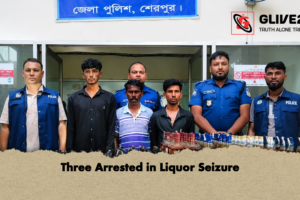 Three Arrested in Liquor Seizure