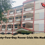 Twenty Two Day Power Crisis Hits Madrasa Twenty-Two-Day Power Crisis Hits Madrasa