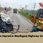 Two Injured in Manikganj Highway Crash Two Injured in Manikganj Highway Crash