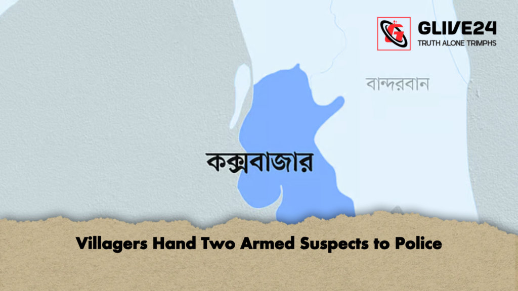 Villagers Hand Two Armed Suspects to Police 2 Villagers Hand Two Armed Suspects to Police