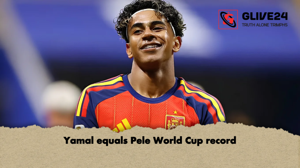 Yamal equals Pele World Cup record 3 Yamal equals Pele World Cup record 2 Yamal equals Pele World Cup record
