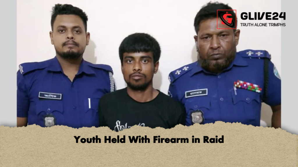 Youth Held With Firearm in Raid Youth Held With Firearm in Raid