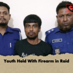 Youth Held With Firearm in Raid Youth Held With Firearm in Raid