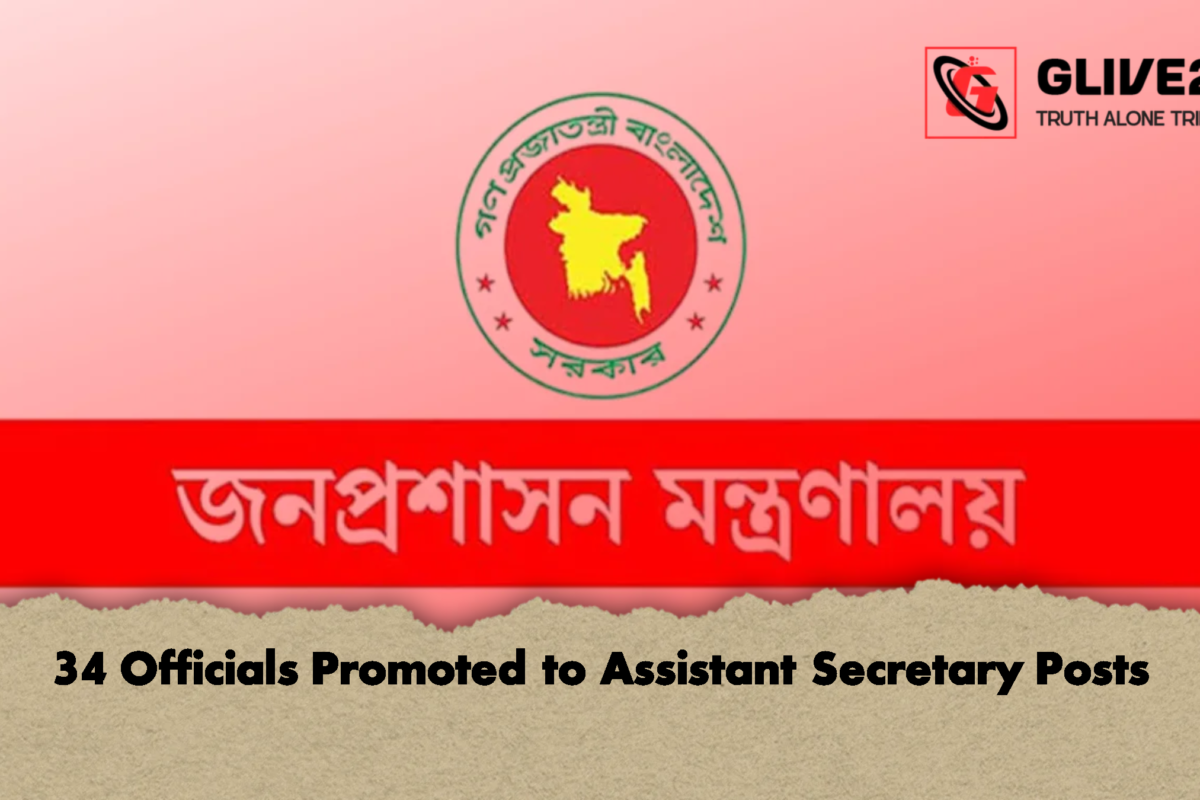34 Officials Promoted to Assistant Secretary Posts