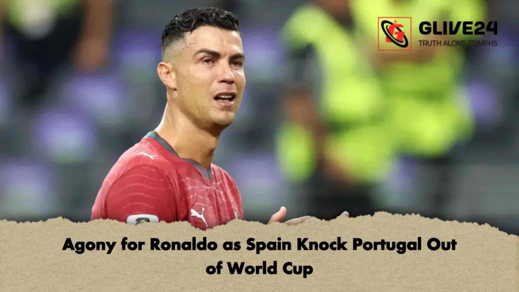 Agony for Ronaldo as Spain Knock Portugal Out of World Cup