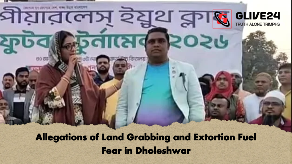 Allegations of Land Grabbing and Extortion Fuel Fear in Dholeshwar Allegations of Land Grabbing and Extortion Fuel Fear in Dholeshwar