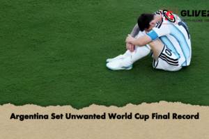 Argentina Set Unwanted World Cup Final Record