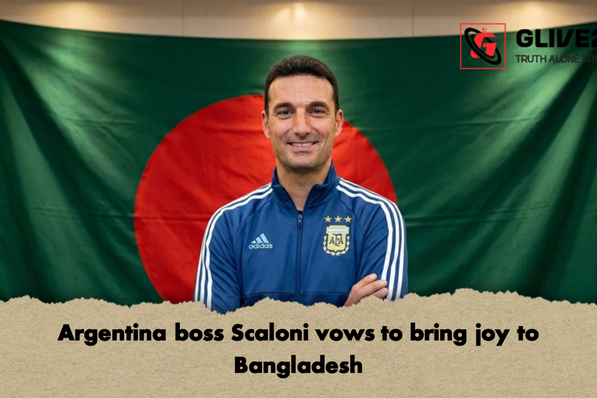 Argentina boss Scaloni vows to bring joy to Bangladesh