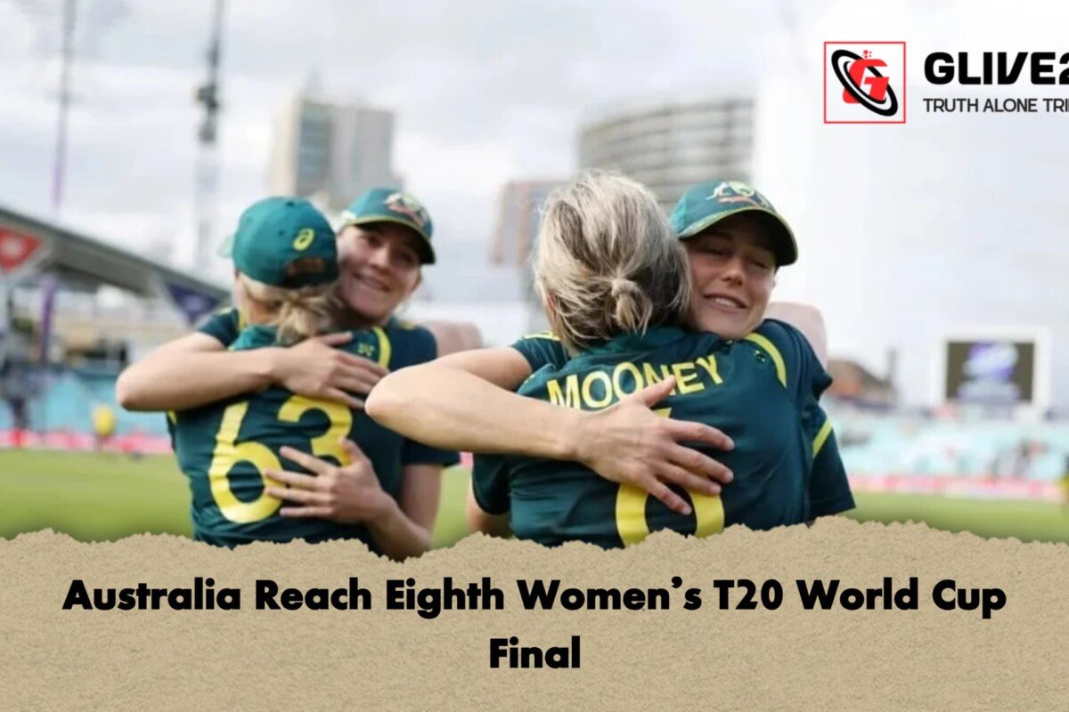 Australia Reach Eighth Women’s T20 World Cup Final