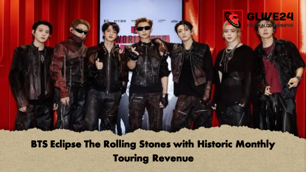 BTS Eclipse The Rolling Stones with Historic Monthly Touring Revenue 1 BTS Eclipse The Rolling Stones with Historic Monthly Touring Revenue