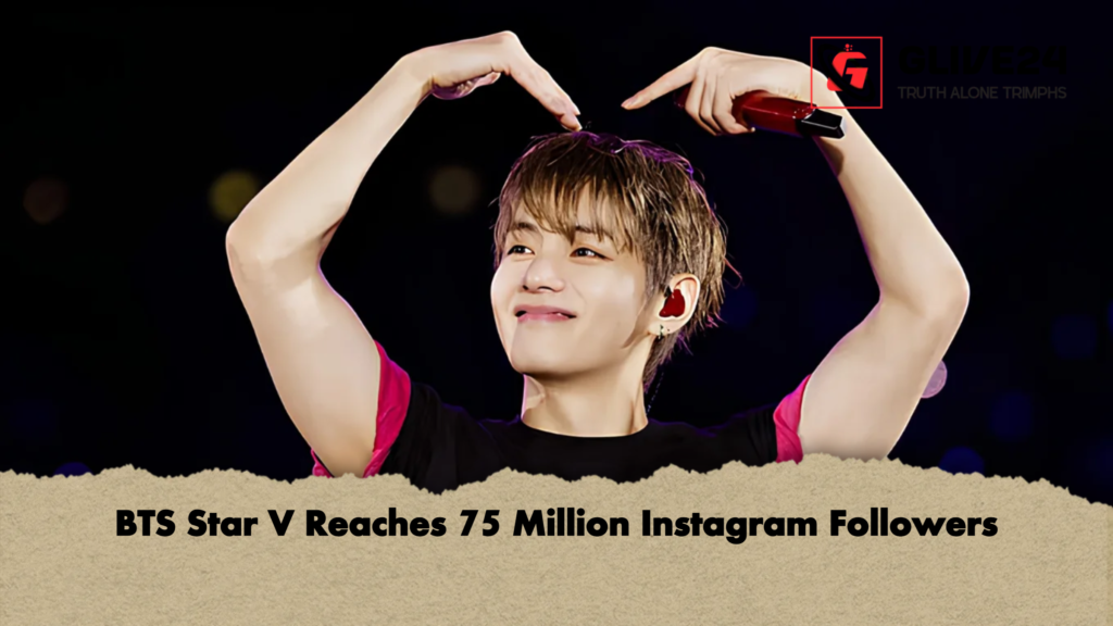 BTS Star V Reaches 75 Million Instagram Followers 2 BTS Star V Reaches 75 Million Instagram Followers