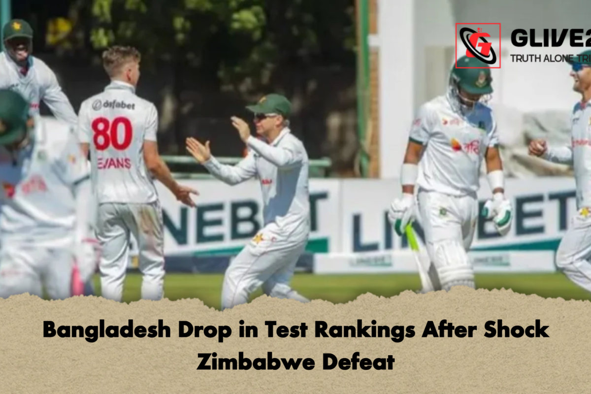 Bangladesh Drop in Test Rankings After Shock Zimbabwe Defeat