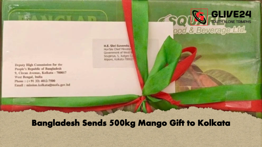 Bangladesh Sends 500kg Mango Gift to Kolkata Bangladesh Sends 500kg Mango Gift to Kolkata