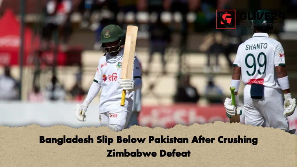 Bangladesh Slip Below Pakistan After Crushing Zimbabwe Defeat Bangladesh Slip Below Pakistan After Crushing Zimbabwe Defeat