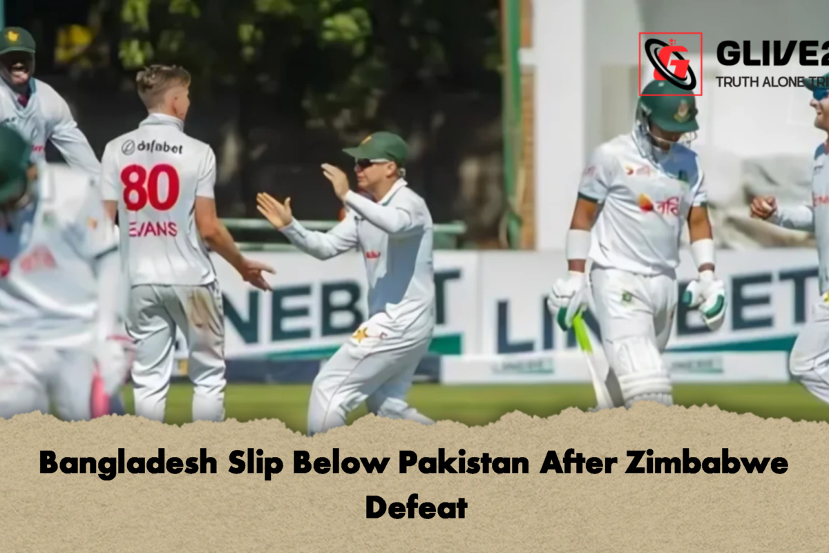 Bangladesh Slip Below Pakistan After Zimbabwe Defeat