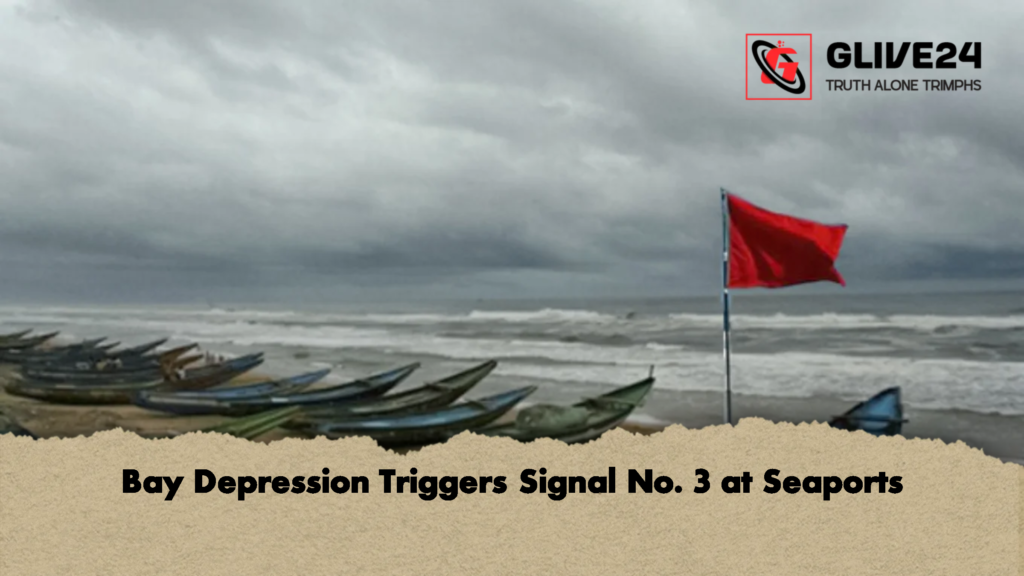 Bay Depression Triggers Signal No. 3 at Seaports 2 Bay Depression Triggers Signal No. 3 at Seaports