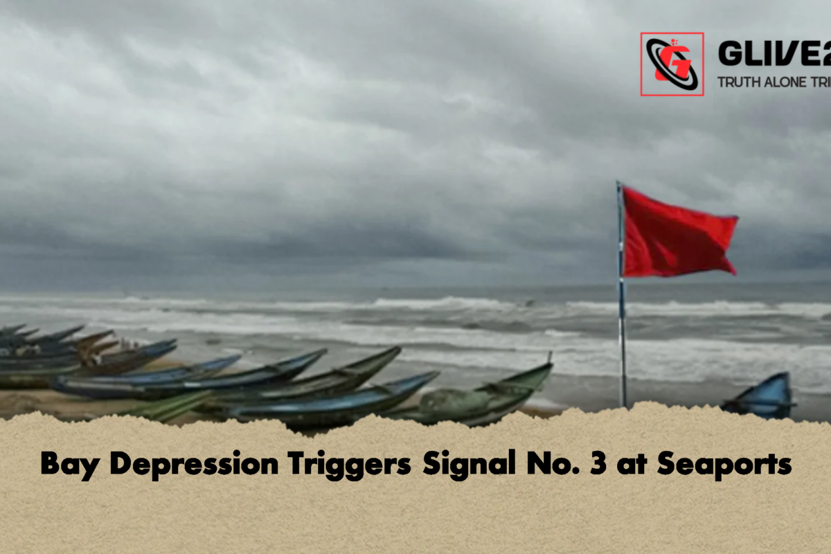 Bay Depression Triggers Signal No. 3 at Seaports
