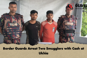 Border Guards Arrest Two Smugglers with Cash at Ukhia