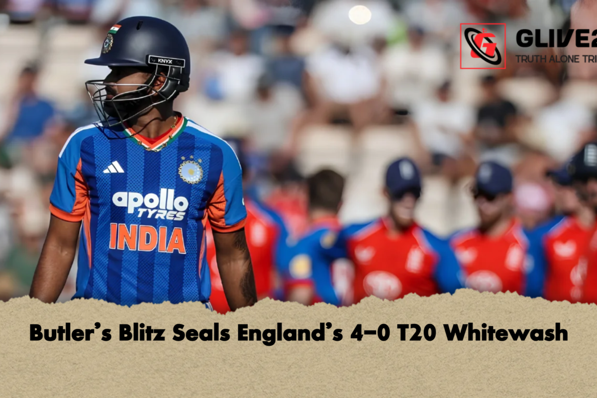 Butler’s Blitz Seals England’s 4-0 T20 Whitewash