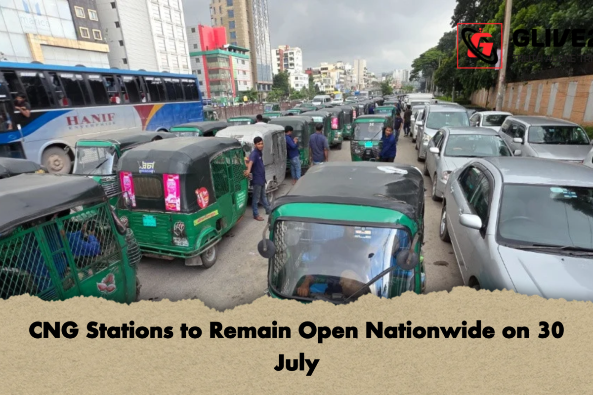 CNG Stations to Remain Open Nationwide on 30 July