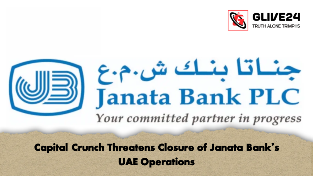 Capital Crunch Threatens Closure of Janata Banks UAE Operations 1 Capital Crunch Threatens Closure of Janata Bank’s UAE Operations