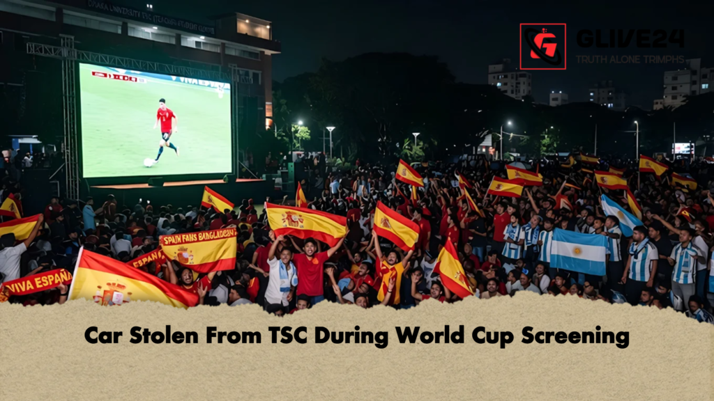 Car Stolen From TSC During World Cup Screening 2 Car Stolen From TSC During World Cup Screening