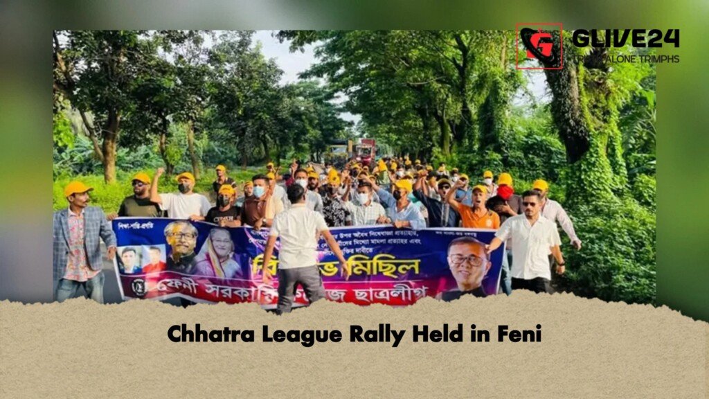 Chhatra League Rally Held in Feni 1 Chhatra League Rally Held in Feni