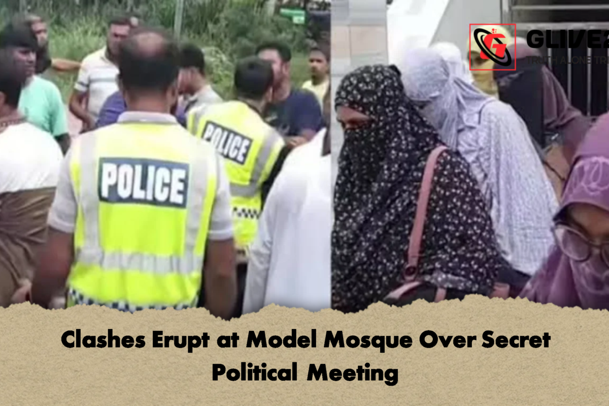 Clashes Erupt at Model Mosque Over Secret Political Meeting