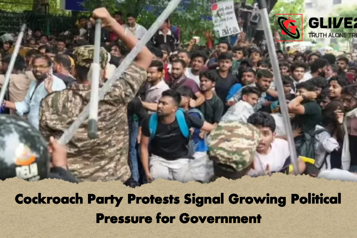 Cockroach Party Protests Signal Growing Political Pressure for Government