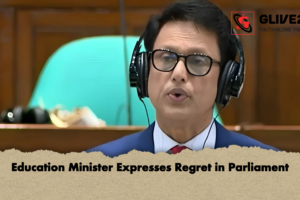 Education Minister Expresses Regret in Parliament