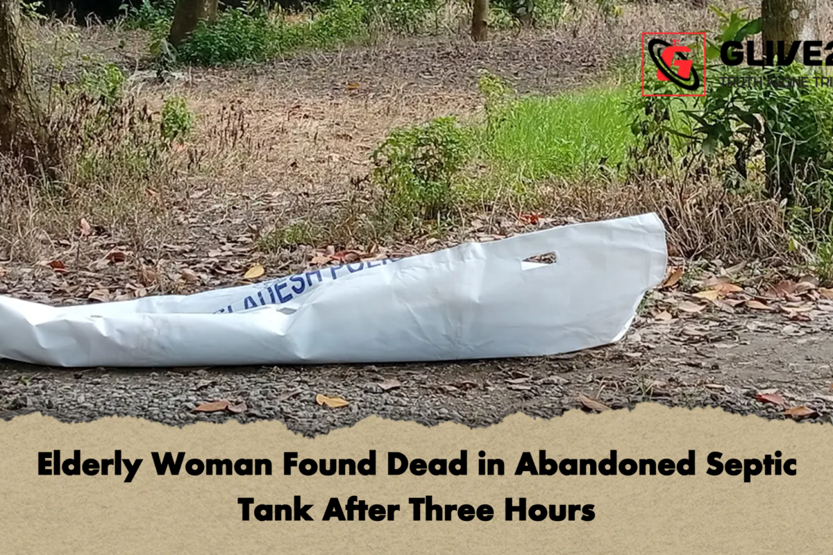 Elderly Woman Found Dead in Abandoned Septic Tank After Three Hours