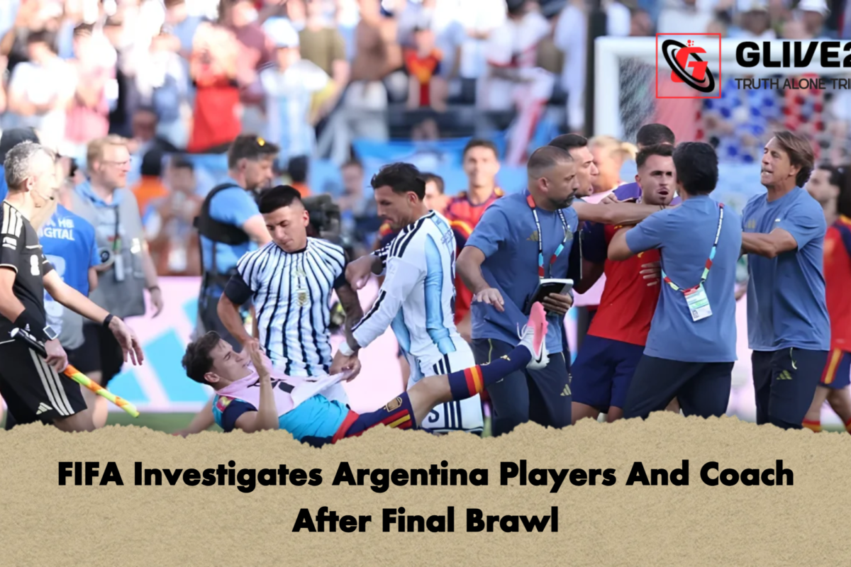FIFA Investigates Argentina Players And Coach After Final Brawl
