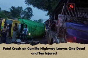 Fatal Crash on Cumilla Highway Leaves One Dead and Ten Injured