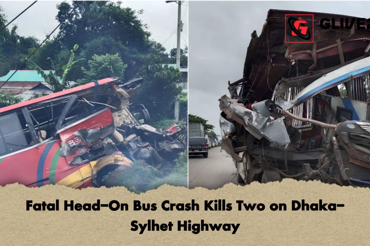 Fatal Head-On Bus Crash Kills Two on Dhaka-Sylhet Highway