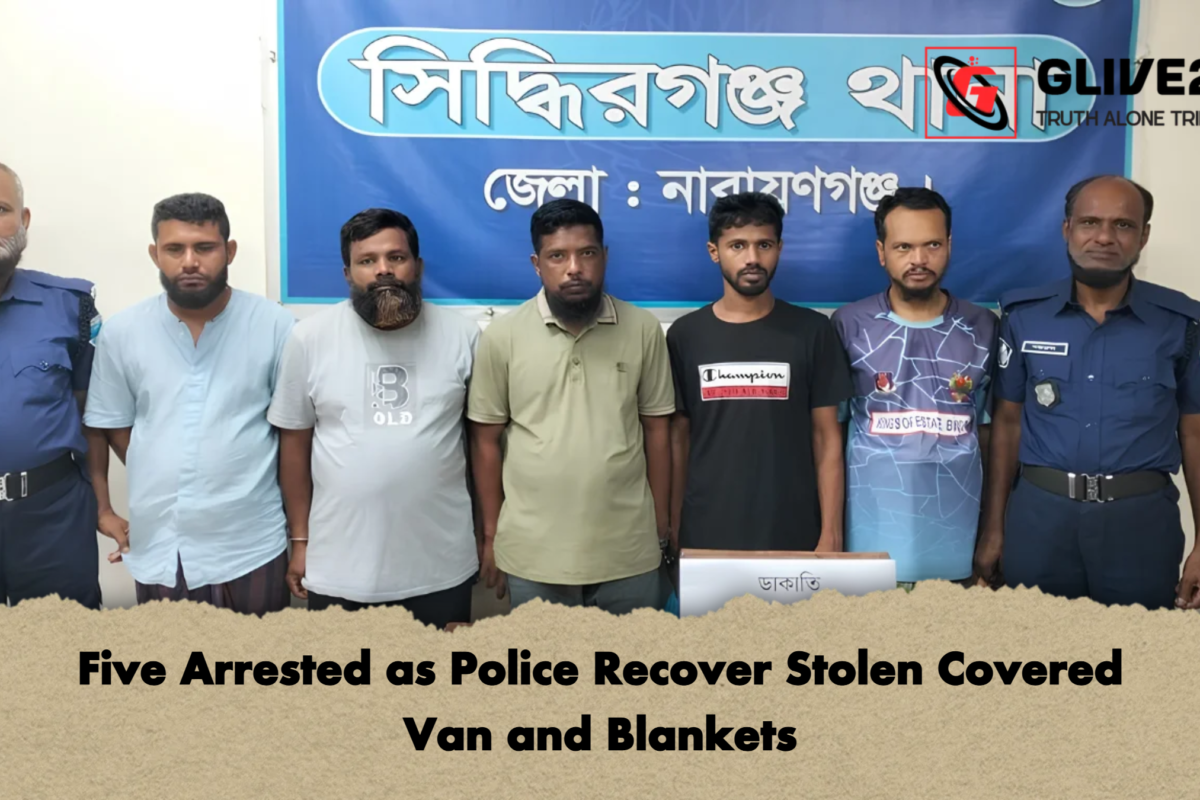 Five Arrested as Police Recover Stolen Covered Van and Blankets