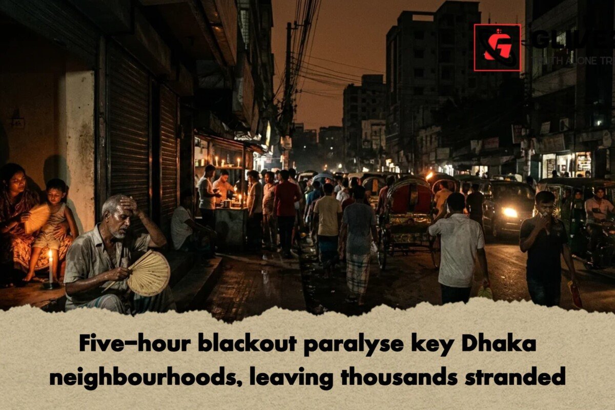 Five-hour blackout paralyse key Dhaka neighbourhoods, leaving thousands stranded