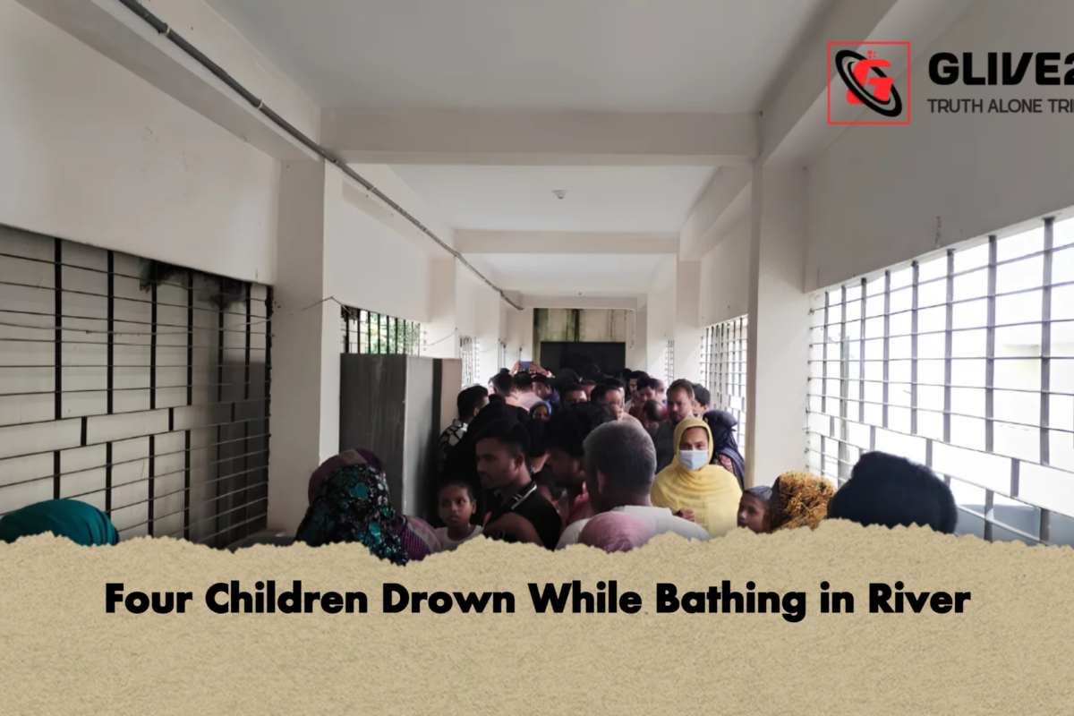 Four Children Drown While Bathing in River