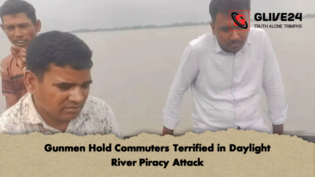 Gunmen Hold Commuters Terrified in Daylight River Piracy Attack 2 Gunmen Hold Commuters Terrified in Daylight River Piracy Attack