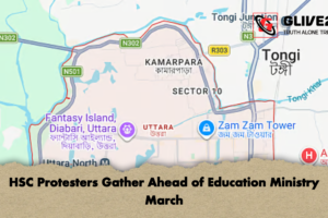 HSC Protesters Gather Ahead of Education Ministry March