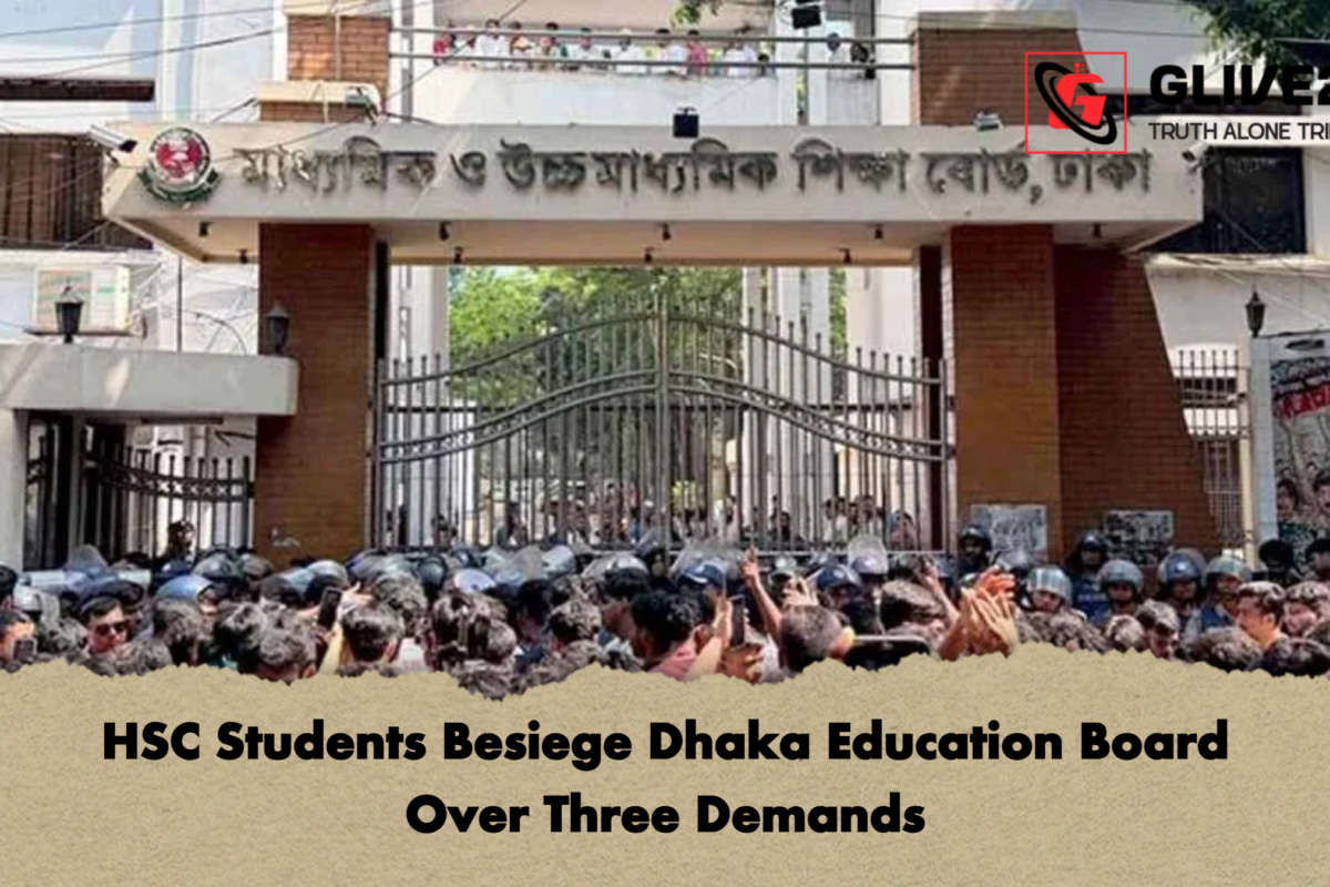 HSC Students Besiege Dhaka Education Board Over Three Demands