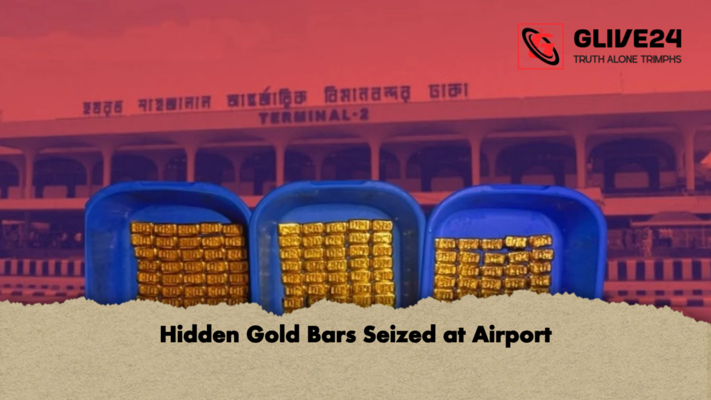 Hidden Gold Bars Seized at Airport 2 Hidden Gold Bars Seized at Airport