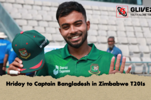 Hridoy to Captain Bangladesh in Zimbabwe T20Is