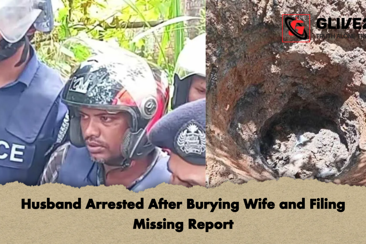Husband Arrested After Burying Wife and Filing Missing Report