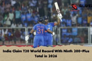 India Claim T20 World Record With Ninth 200-Plus Total in 2026